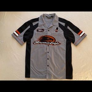 Harley-Davidson performance parts mechanic’s shirt